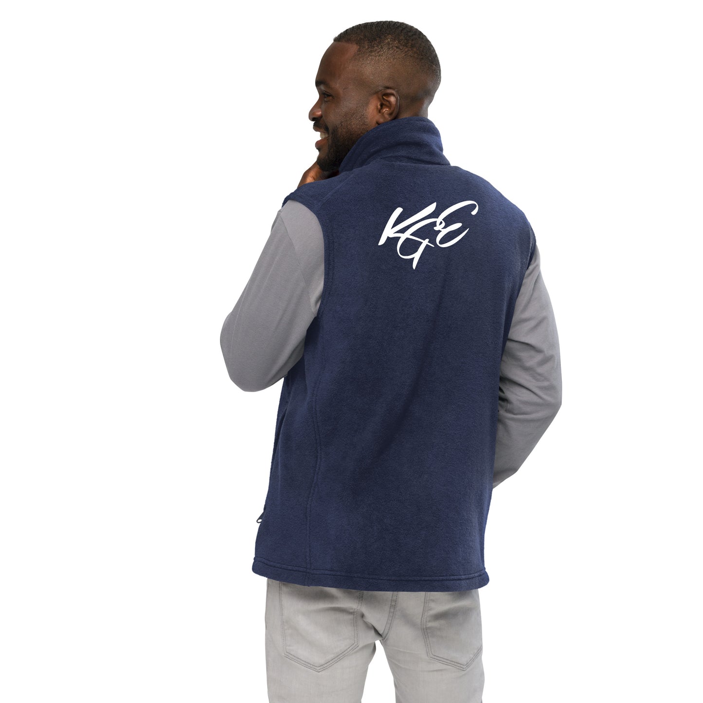 (New) KGE Unlid Men’s Columbia fleece vest Sizes (Sizes S-3XL)