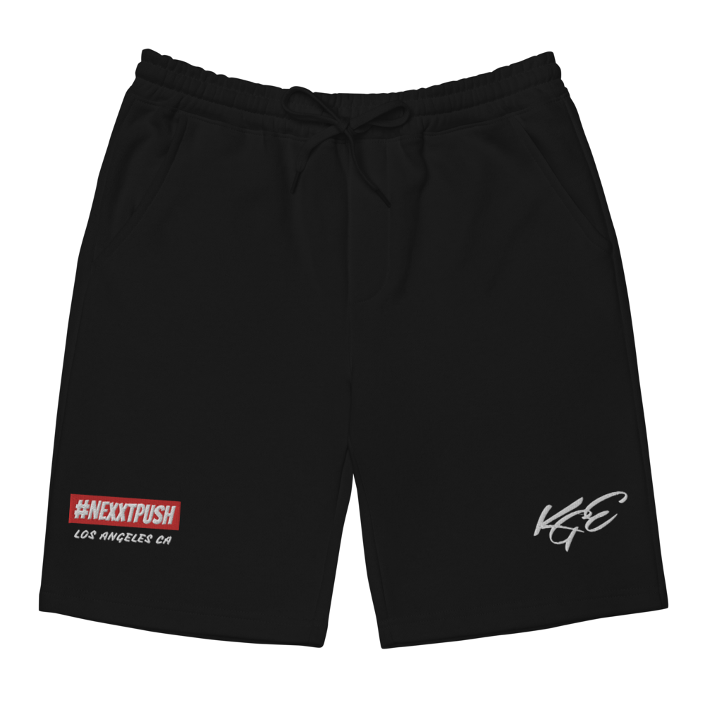 Fleece Shorts - #NEXXTPUSH & KGE Embroidery