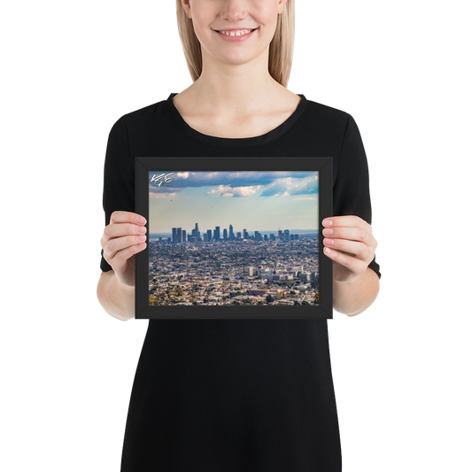 Los Angeles Framed Photo Paper Poster By KGE Photography