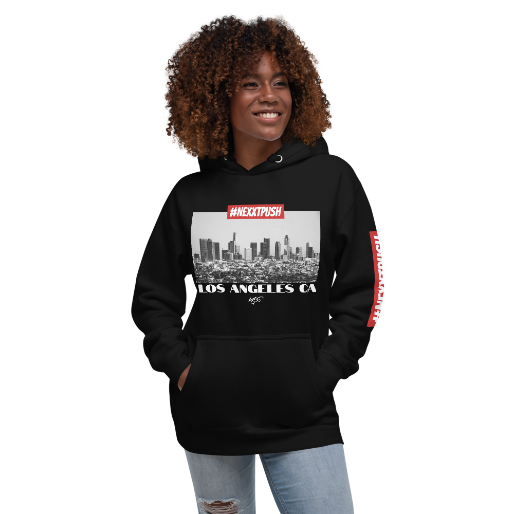 #Nexxtpush Los Angeles CA Premium Unisex Hoodie