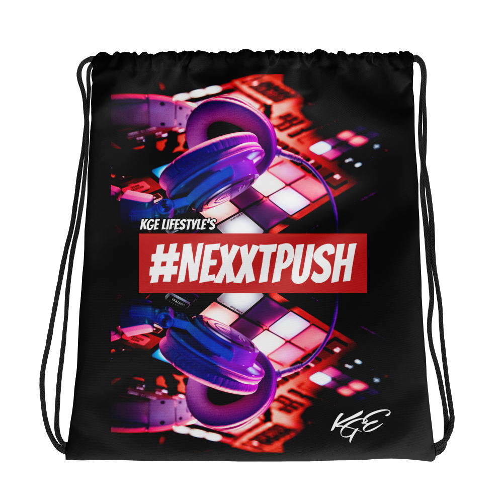 #Nexxtpush Nightlife Drawstring bag