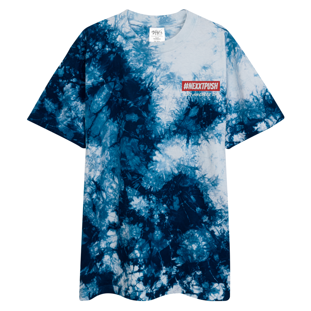 #Nexxtpush | Shaka Wear - Blue Sky Premium Oversized tie-dye t-shirt