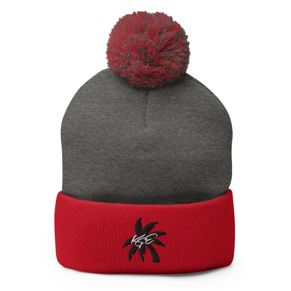 KGE Unlid - Palm Paradise Pom-Pom Beanie