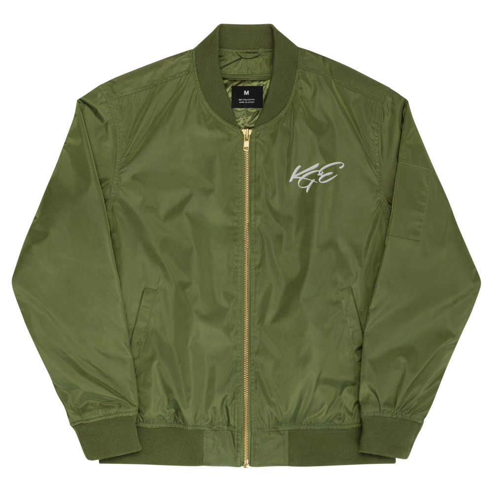 (New) KGE Premium recycled bomber jacket (Relaxed fit)