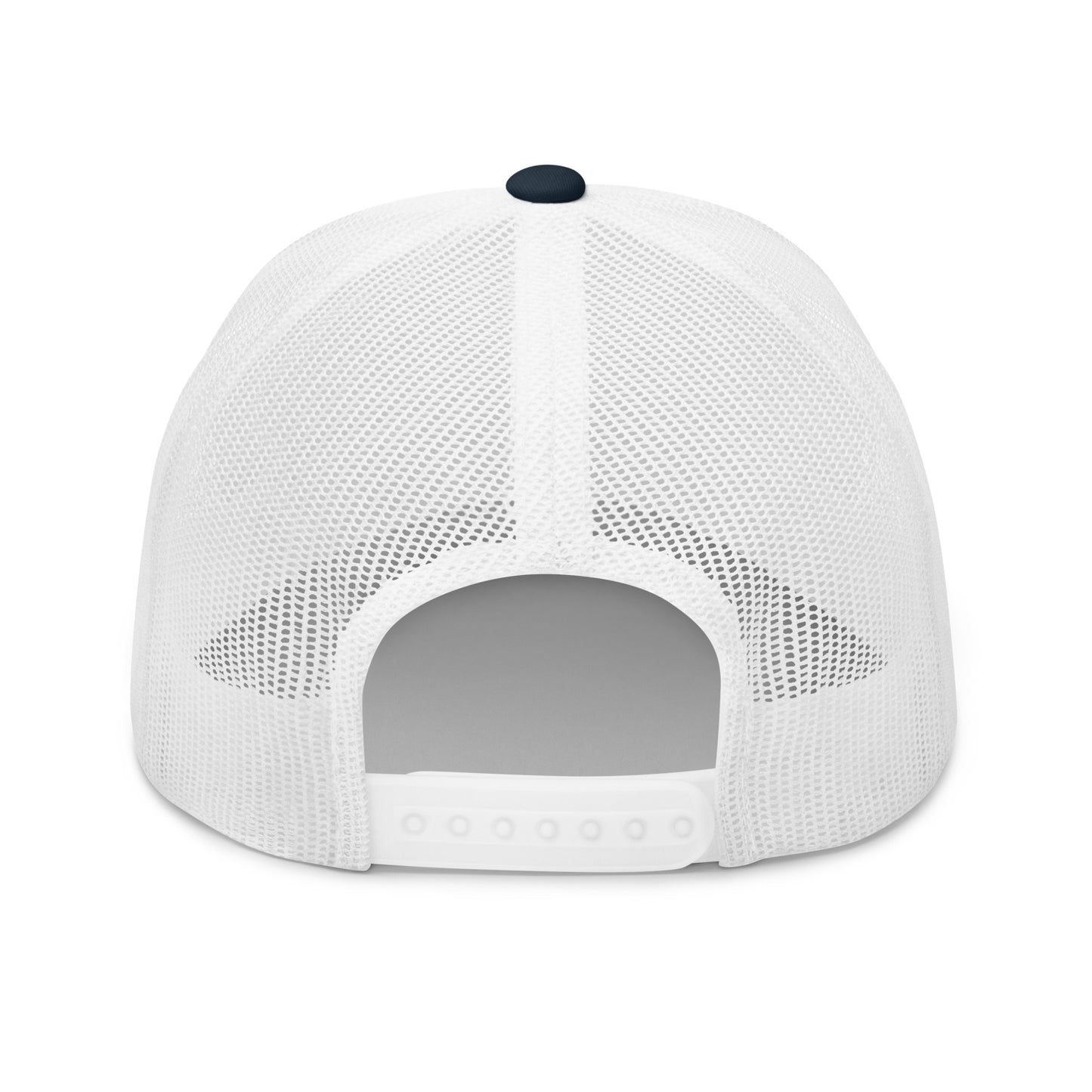 White KGE Lifestyles Retro - Low Profile Trucker Cap