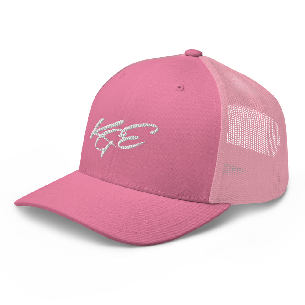 KGE Unlid - Low Profile Pink Trucker Cap