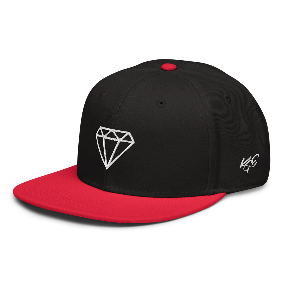 (New) KGE Diamond Embroidered OTTOSnapback Hat