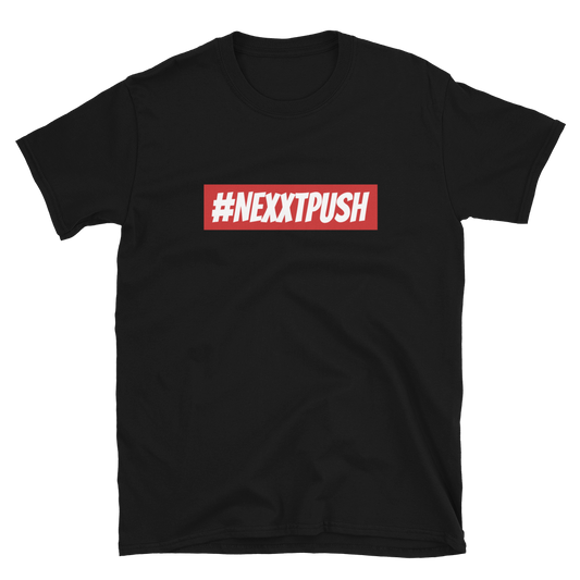 #Nexxtpush Red Logo Short-Sleeve - Softstyle Tee