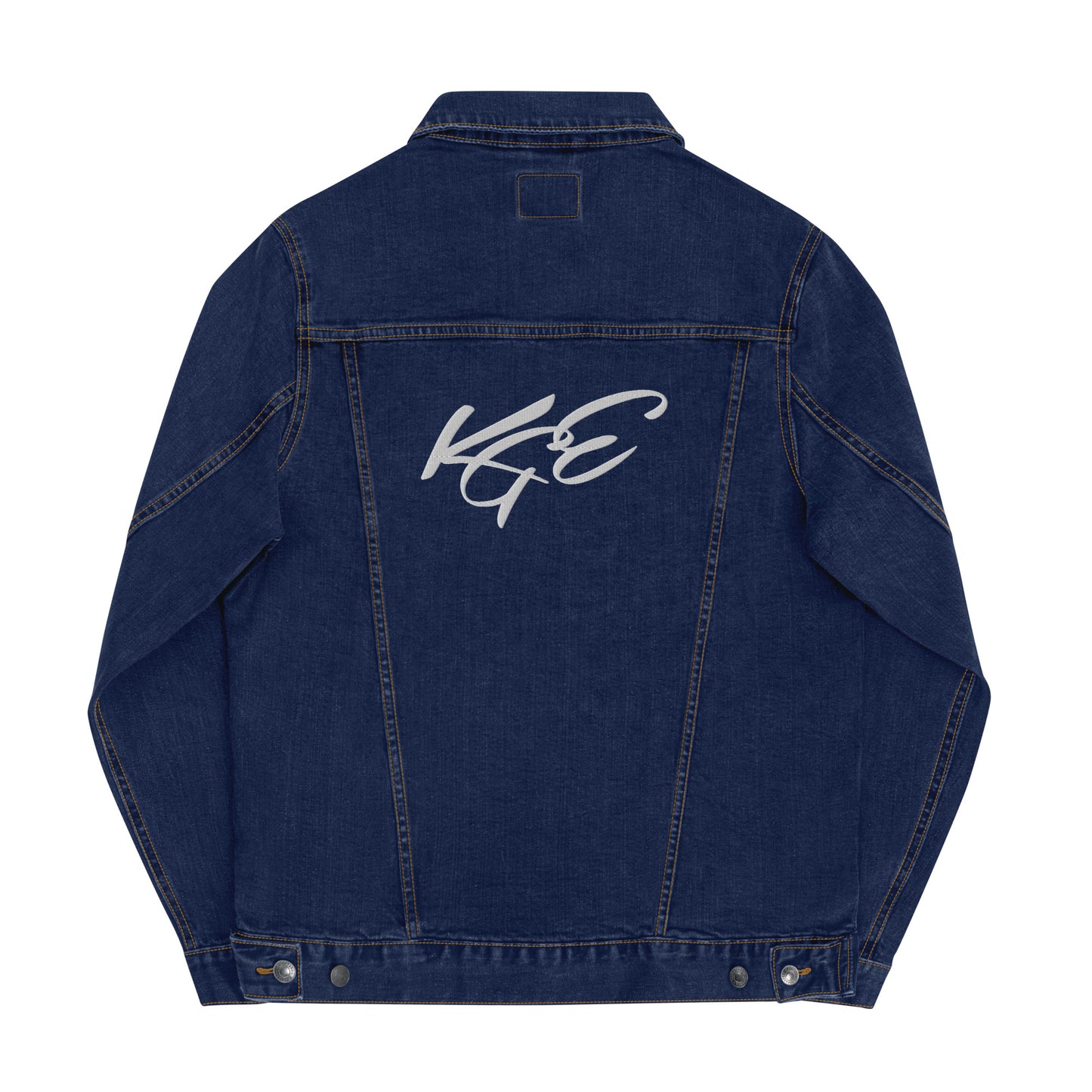 KGE Unlid - embroidery Unisex denim jacket