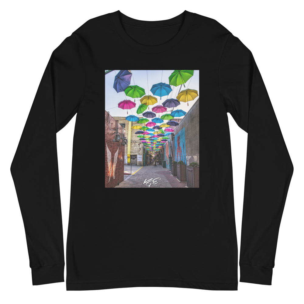 (New) Umbrella Alley - KGE Photography Long Sleeve Tee