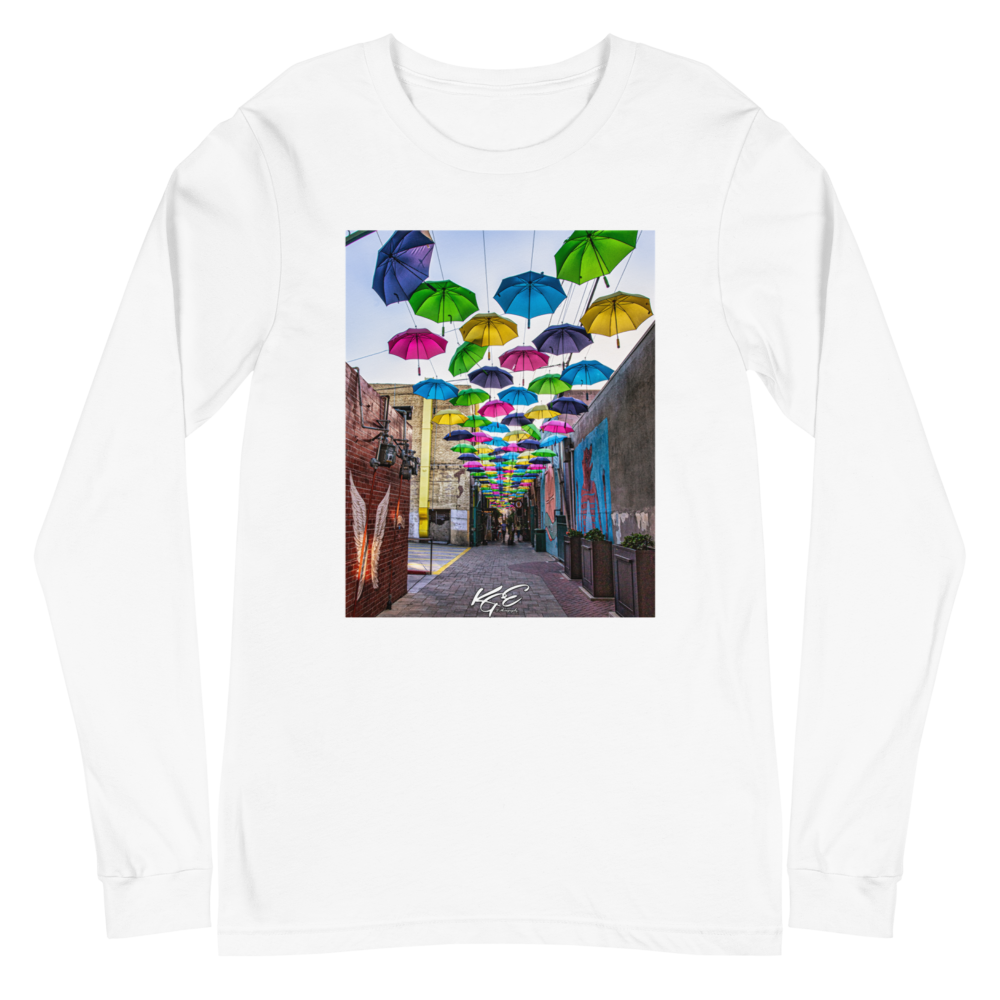 (New) Umbrella Alley - KGE Photography Long Sleeve Tee