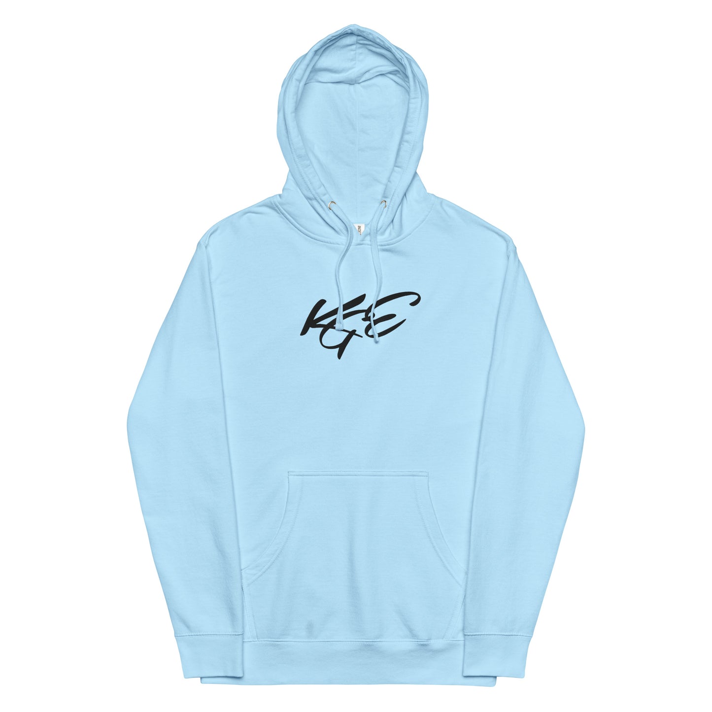 KGE Unlid large embroidery | Unisex midweight Independent hoodie