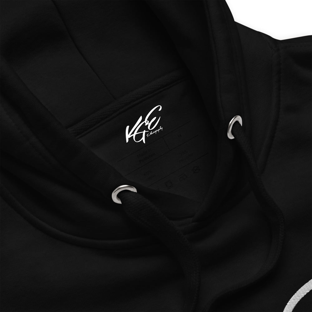 (New) KGE Photography Embroidered Camera Premium Slim Hoodie