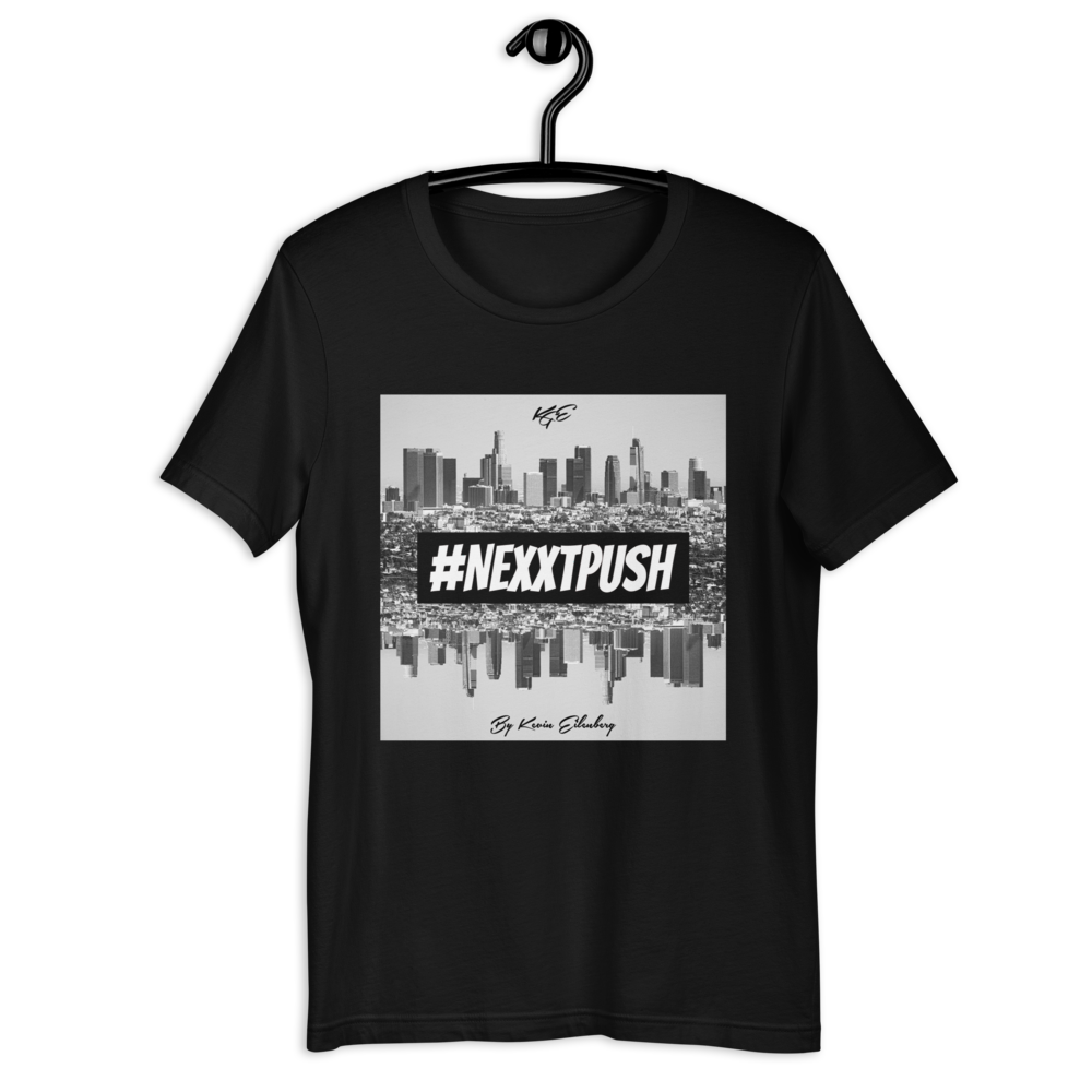 (Big Size) #NEXXTPUSH Logo Los Angeles Premium Tee